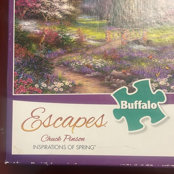 Escapes Chuck Pinson Inspirations Of Spring 1000 piece puzzle. 8 hidden images. - Picture 2 of 13